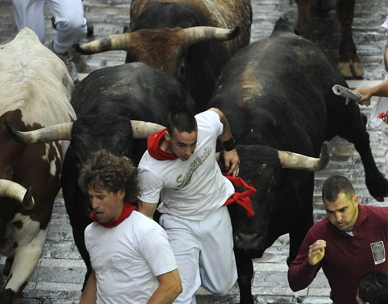 Cuarto encierro San fermín 2011