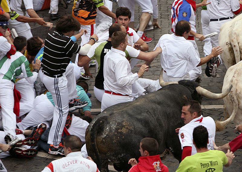 Cuarto encierro San fermín 2011