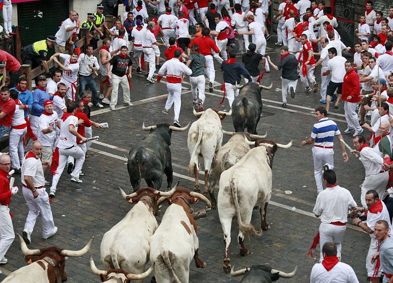Cuarto encierro San fermín 2011