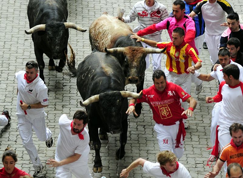 Cuarto encierro San Fermín 2011