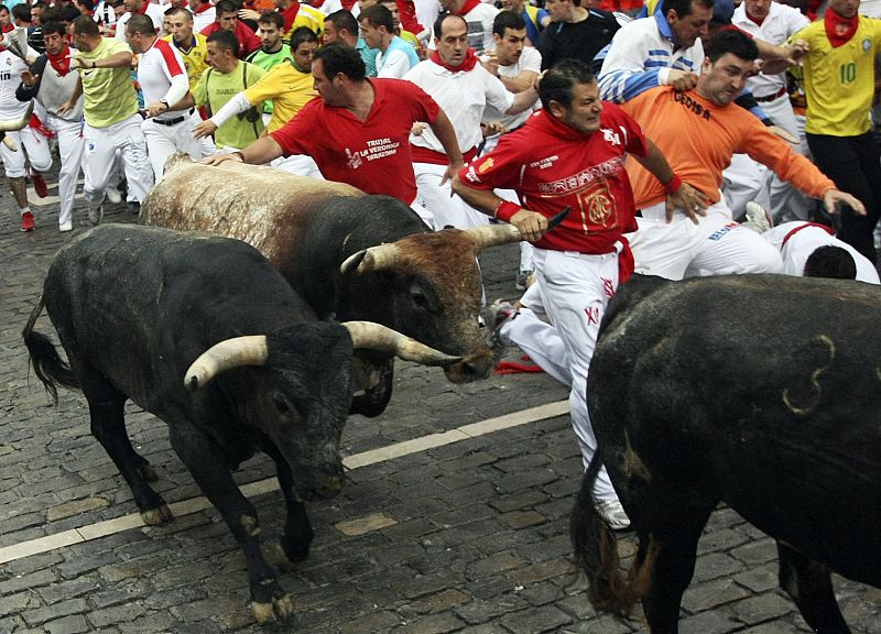 Cuarto encierro San Fermín 2011