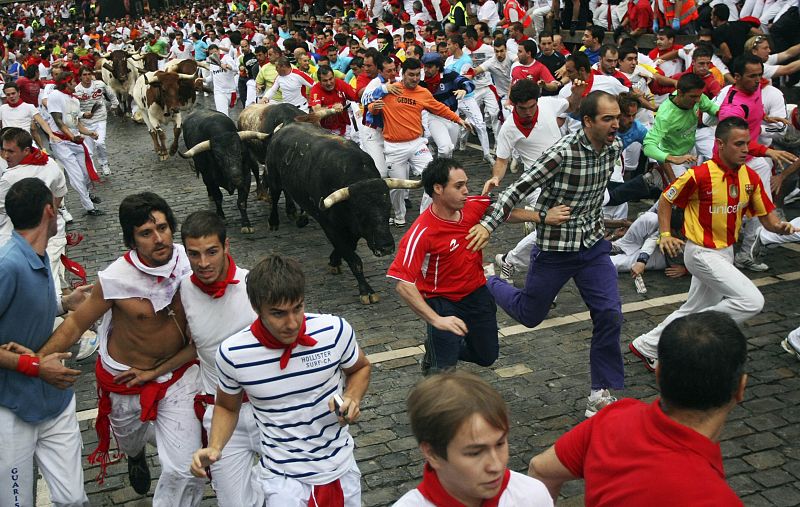 Cuarto encierro San Fermines 2011