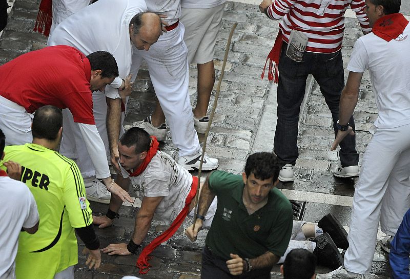 -Cuarto encierro San fermín 2011