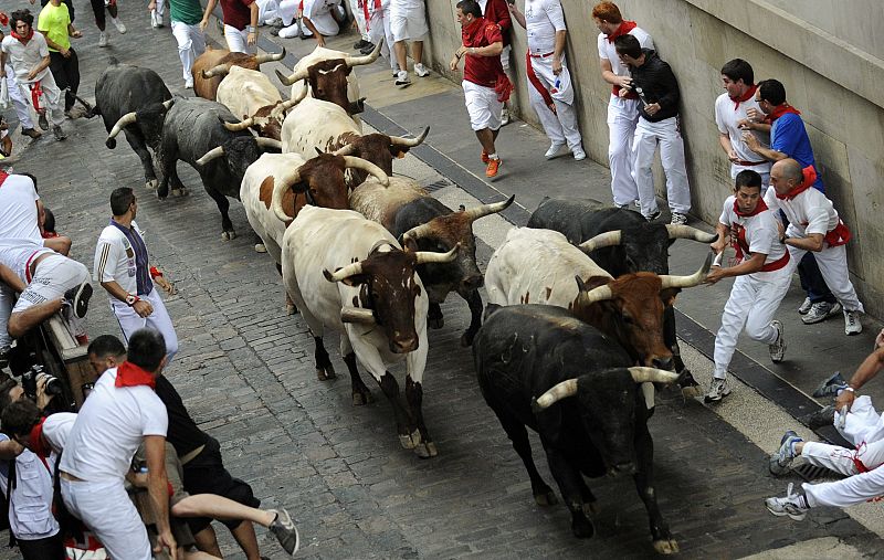 Cuarto encierro San fermín 2011