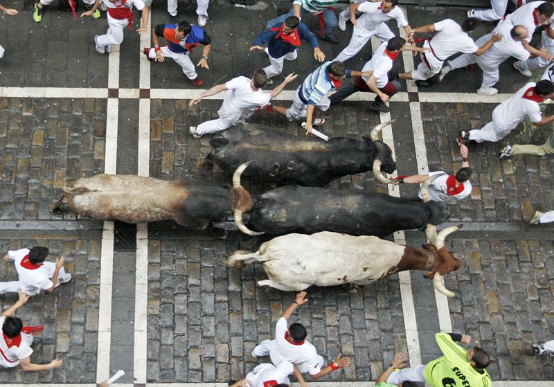 Cuarto encierro San Fermín