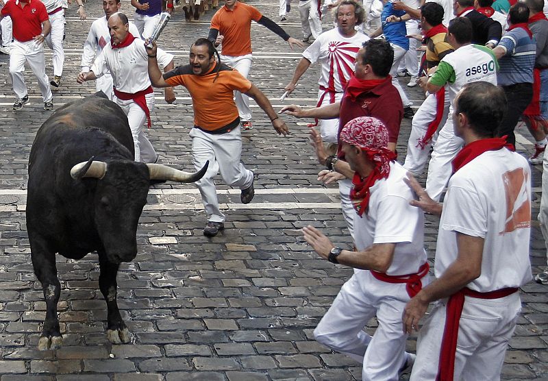 Quinto encierro San Fermín 2011