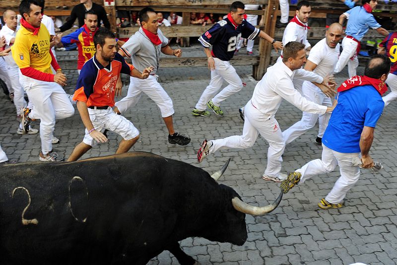 Quinto encierro San Fermín 2011