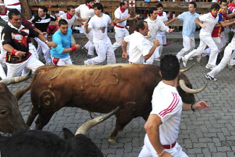Quinto encierro San Fermín 2011