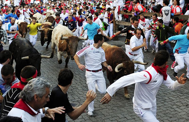 Quinto encierro San Fermín 2011