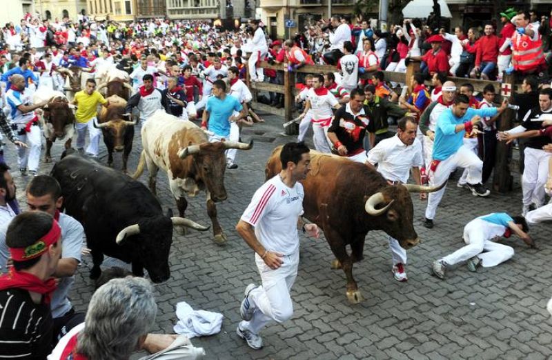  Quinto encierro San Fermín 2011