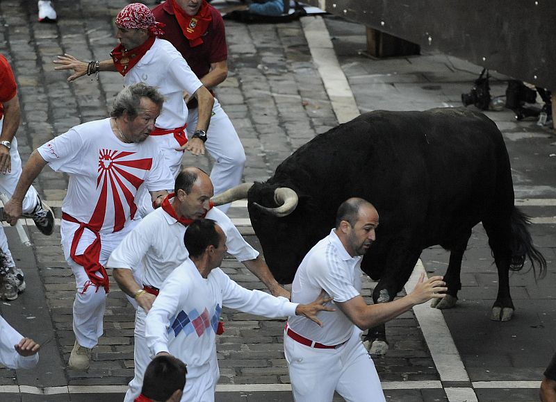 Quinto encierro San Fermín 2011