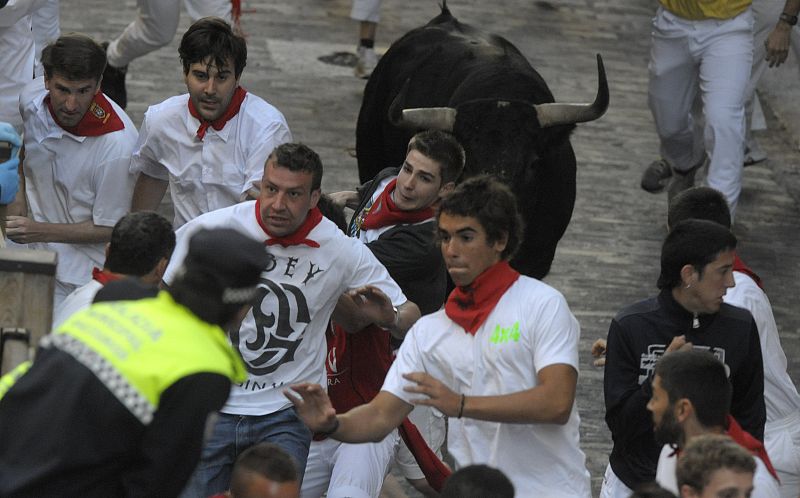 Quinto encierro San Fermín 2011