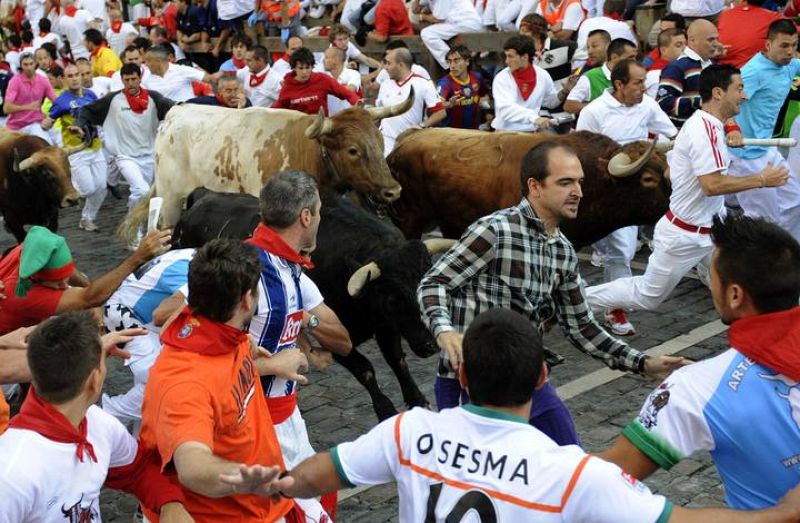 Quinto encierro San Fermín 2011