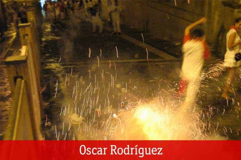 Tracas durante las noches de San Fermín