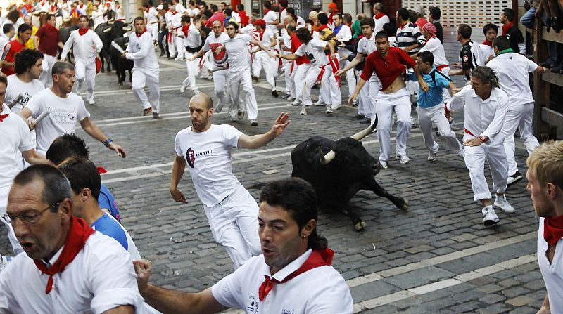 Sexto encierro San Fermín 2011