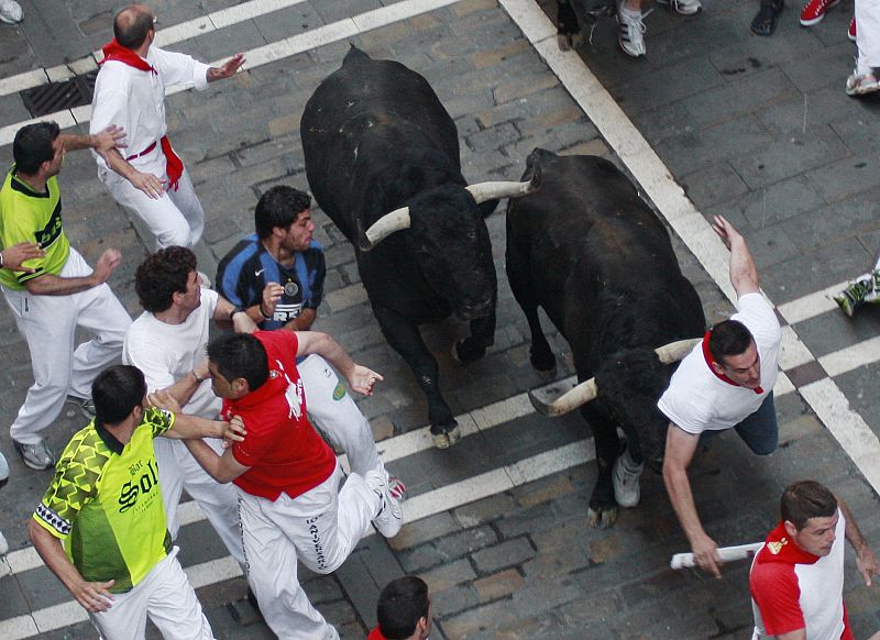 Sexto encierro San Fermín 2011