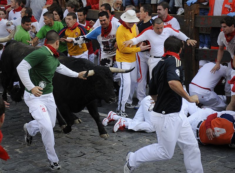 Sexto encierro San Fermín 2011