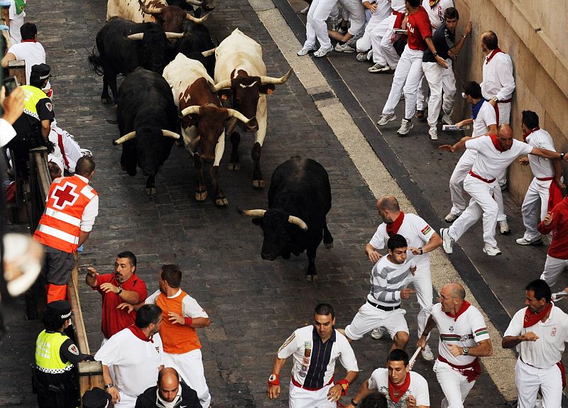 Sexto encierro San fermín 2011