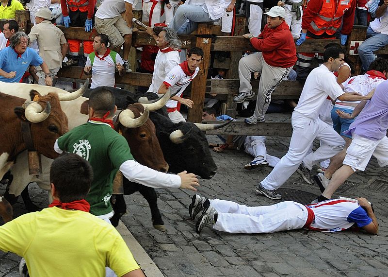 Sexto encierro San Fermín 2011