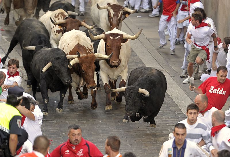 Sexto encierro San Fermín 2011