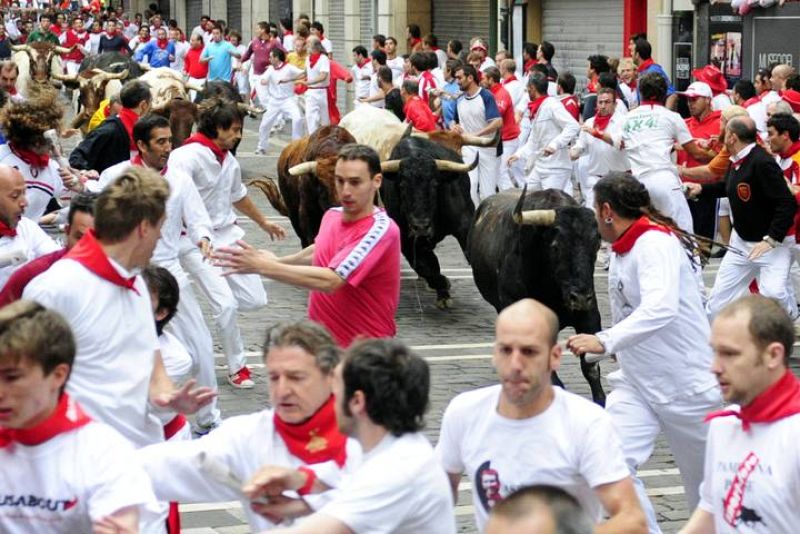  Séptimo encierro de San Fermín 2011