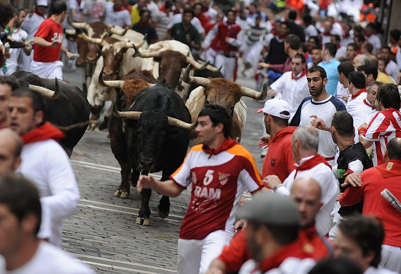 Séptimo encierro de San Fermín 2011