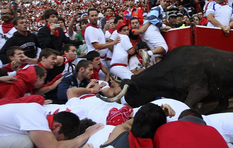 Octavo encierro  San Fermín 2011