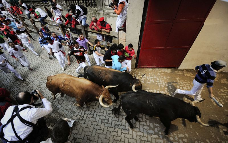 Octavo encierro  San Fermín 2011