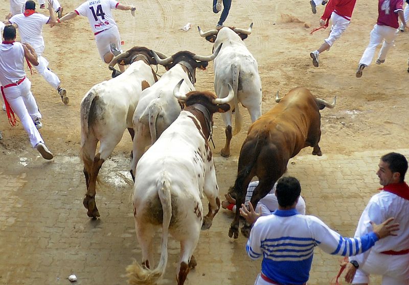 Octavo encierro  San Fermín 2011