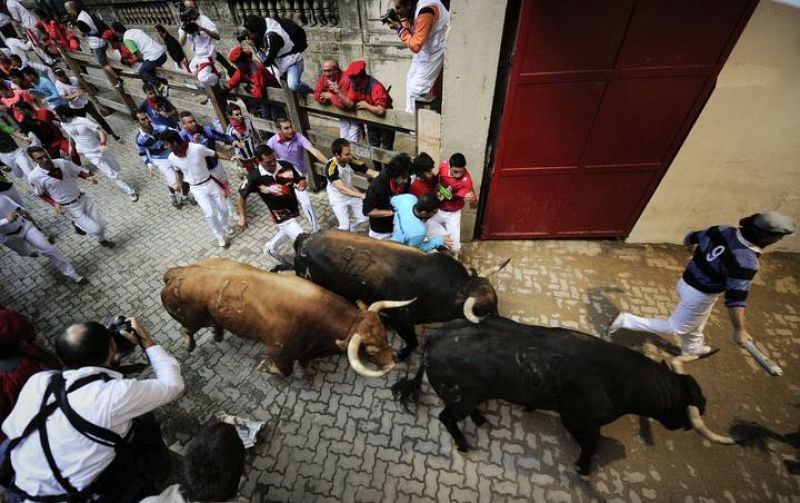  Octavo encierro  San Fermín 2011