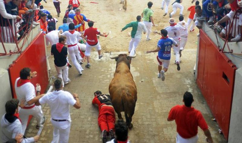 Octavo encierro  San Fermín 2011