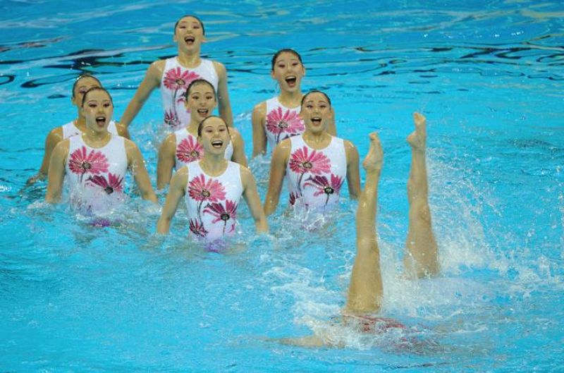  Las chinas muy sincronizadas