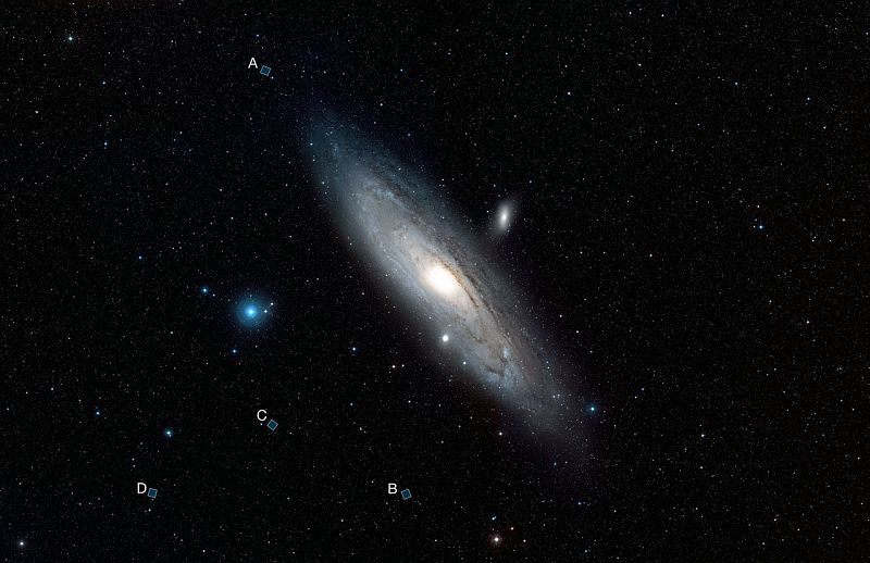 La galaxia Andrómeda vista por el Hubble