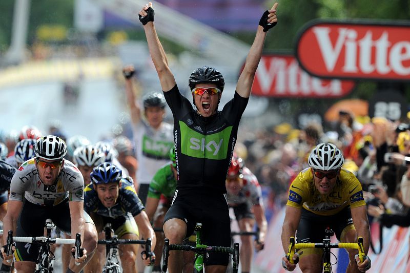 Boasson Hagen puso de nuevo acento noruego al Tour de Francia con su victoria al esprín en la sexta etapa del Tour de Francia.