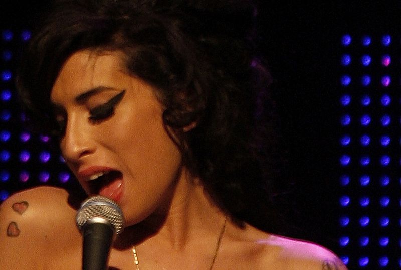 File photo of Amy Winehouse performing during the 2007 Mercury Music Awards at the Grosvenor House hotel in London