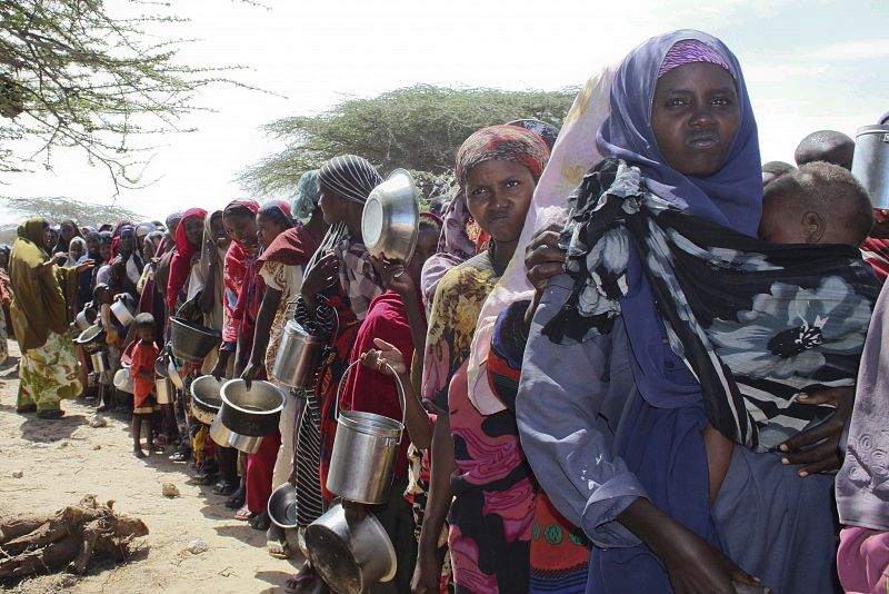 Mujeres en Mogadiscio, Somalia.