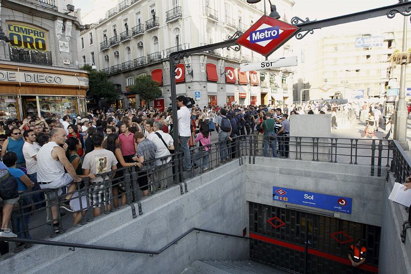 DESLOJO PUERTA DEL SOL