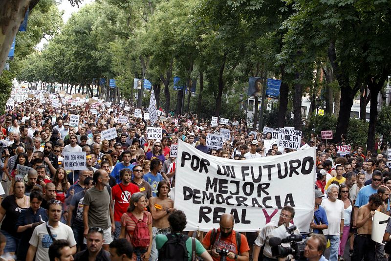 Manifestación del 15M en Madrid