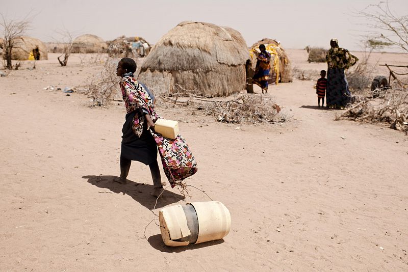 La sequía en Kenia, en el Cuerno de África.