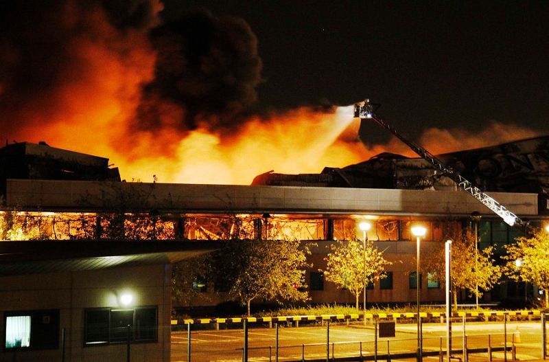 Arde el mayor almacén de música independiente de Londres