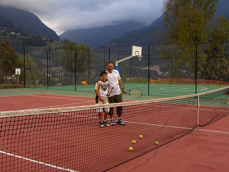 Tenis en el pirineo