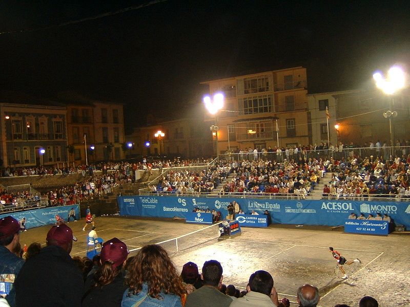 Feliciano y Mantilla en un torneo veraniego en mi pueblo previo a Montreal