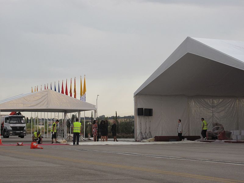 El aeropuerto de Barajas ultima los detalles para la llegada del papa