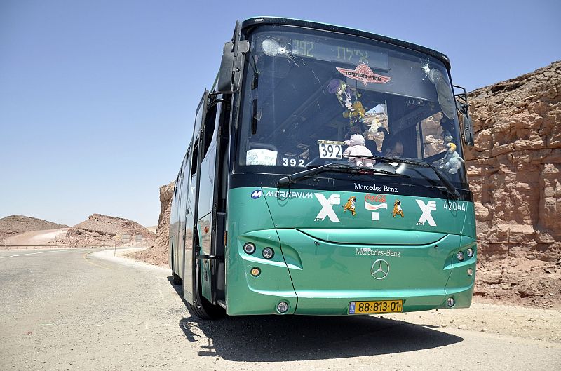 En el interior del autocar viajaban numerosos soldados que regresaban a sus destinos