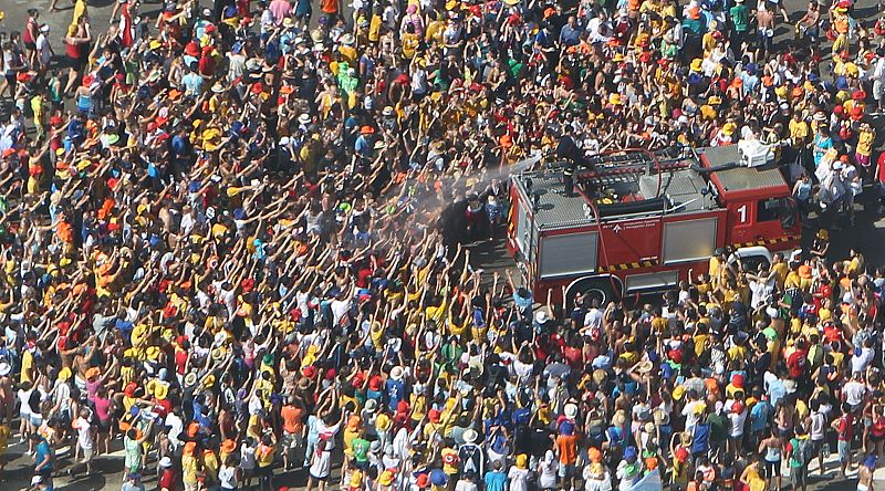 Vigilia con los jóvenes en aeródromo de Cuatro Vientos