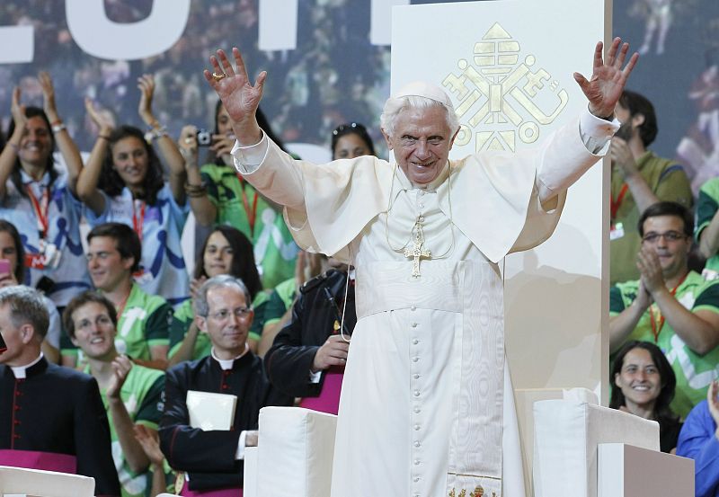 Encuentro del Papa con voluntarios JMJ