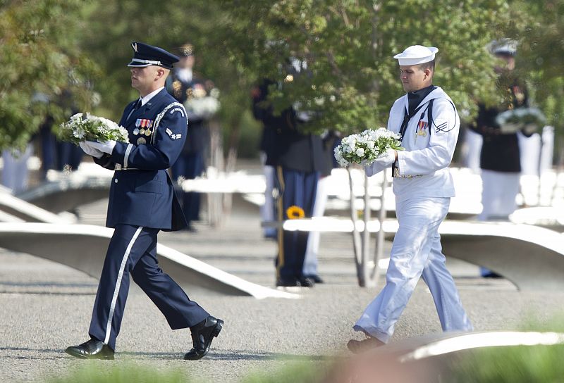 Anniversary of Sept. 11th Attacks Marked At Pentagon
