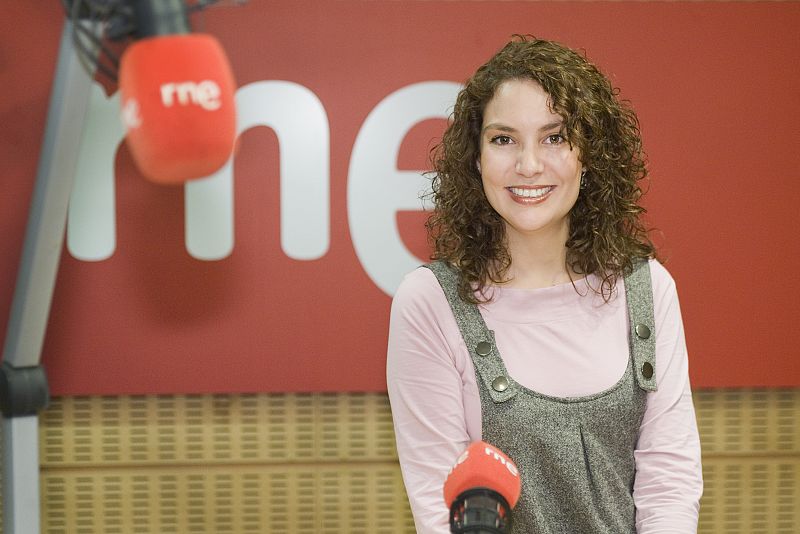 Araceli Sánchez, redactora del informativo matinal.