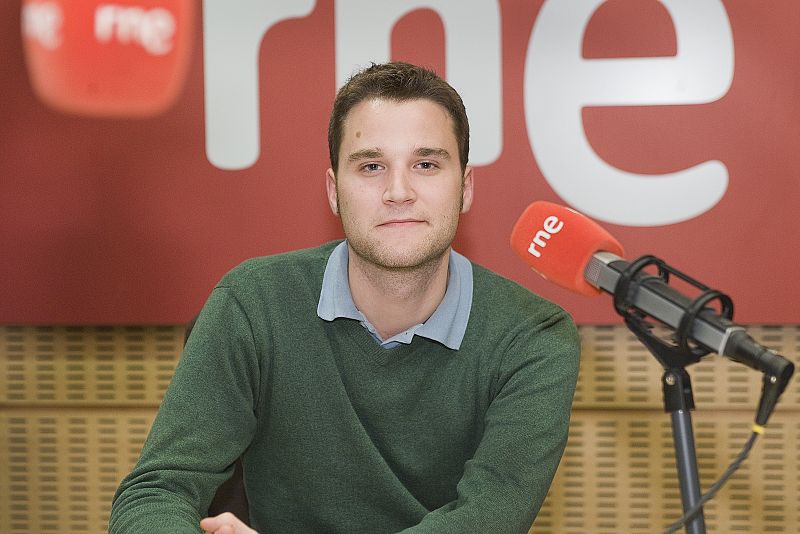 Gonzalo Prieto, redactor del informativo matinal..