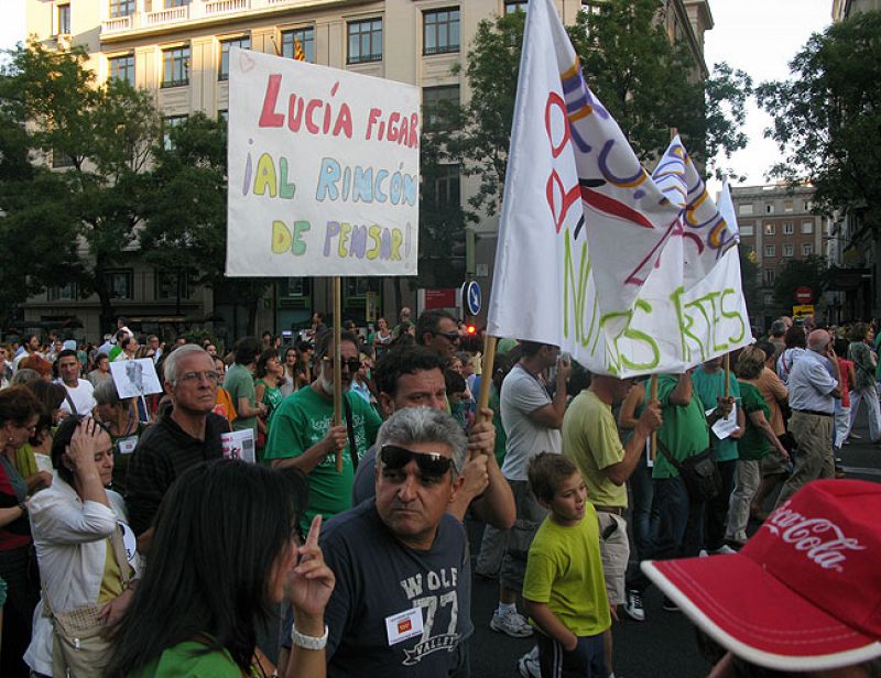 "Lucía Figar, al rincón de pensar"